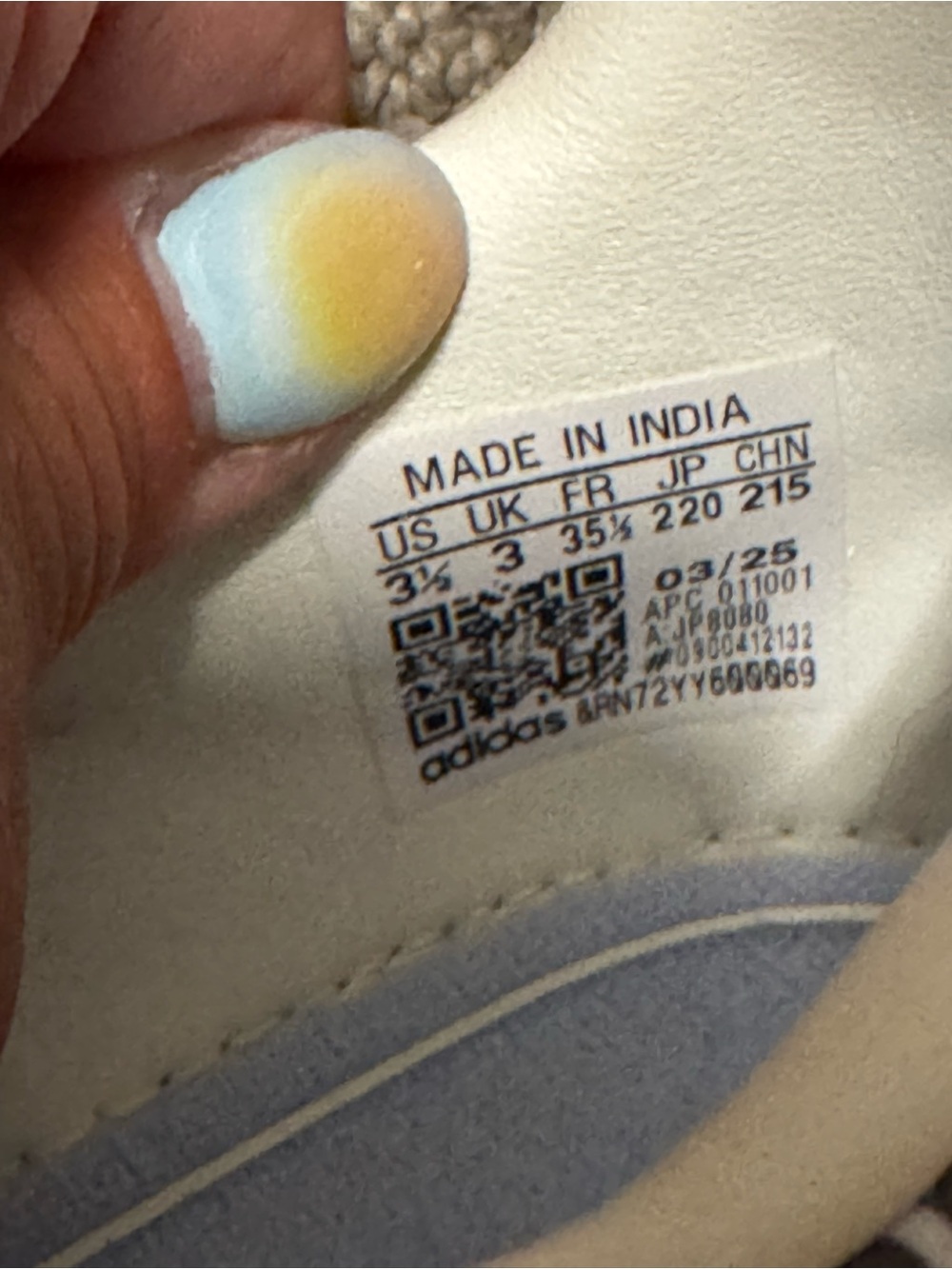 adidas Samba OG. Liberty London Blue Flower sneakers. - Picture 5 of 5